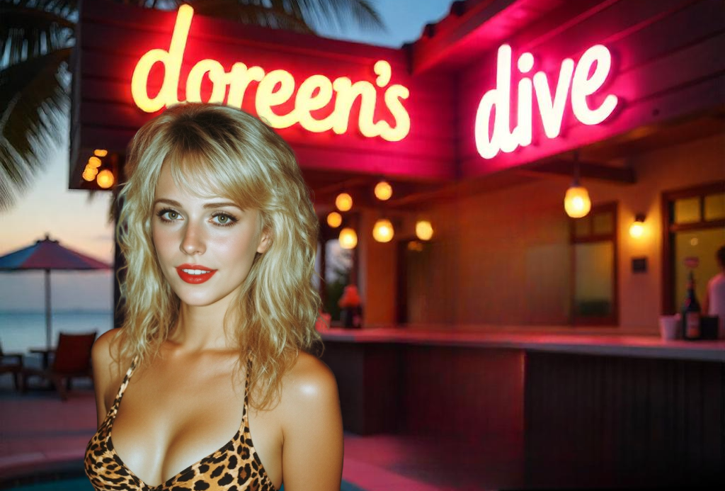 Retro image for my friend Doreen - Nothing exists, only the memory.